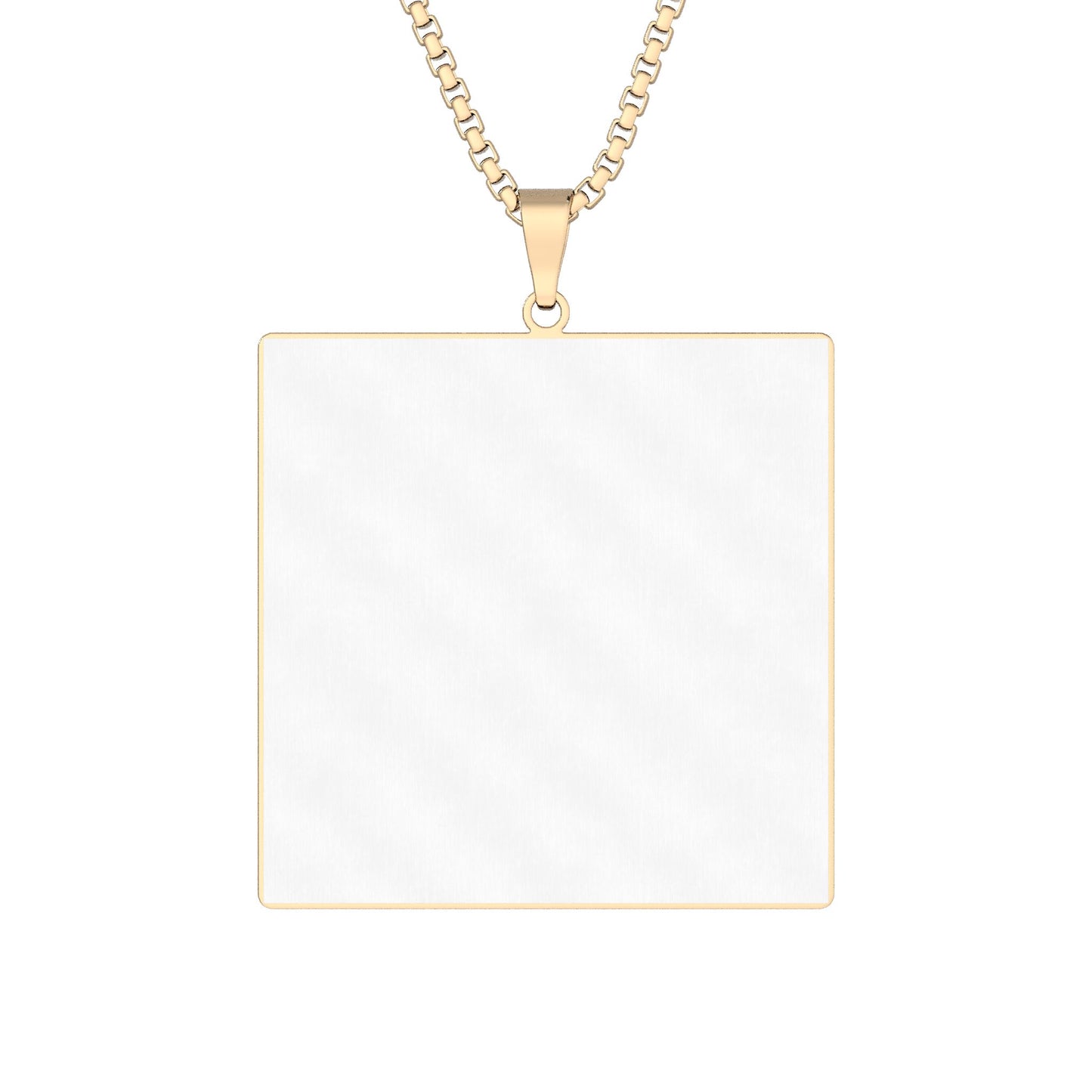 Custom Cut Photo Pendant