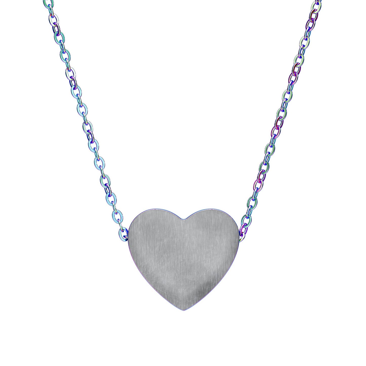 Engraved Heart Necklace