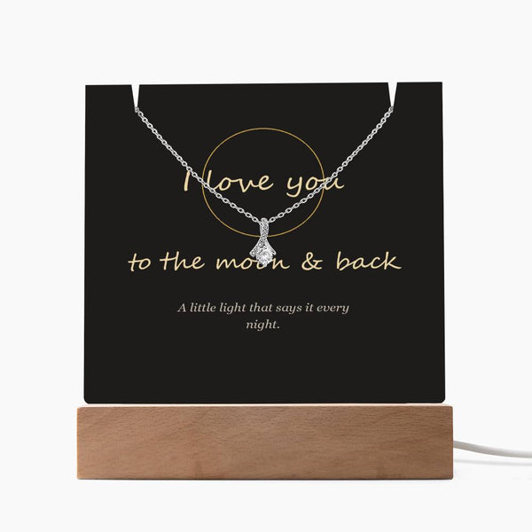 To the Moon & Back Keepsake Light & Necklace