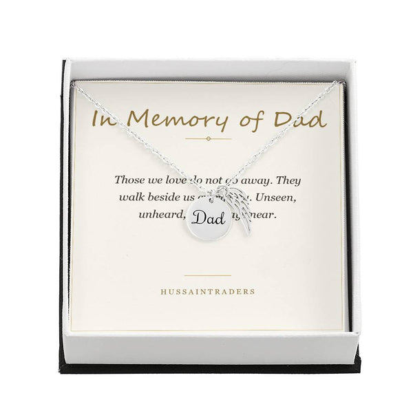Memorial Necklace for Dad