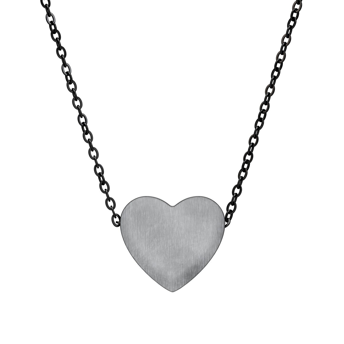 Engraved Heart Necklace