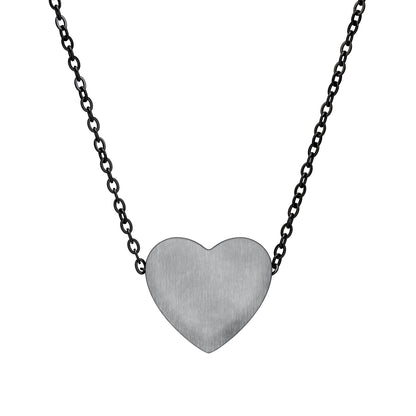 Engraved Heart Necklace