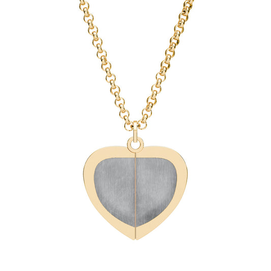 Hidden Message Heart Necklace