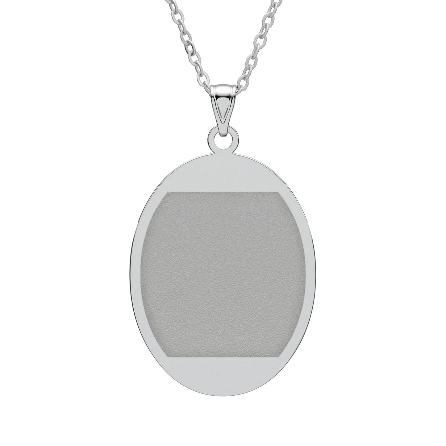 Photo Pendant Necklace, Oval
