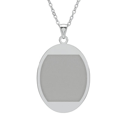 Photo Pendant Necklace, Oval
