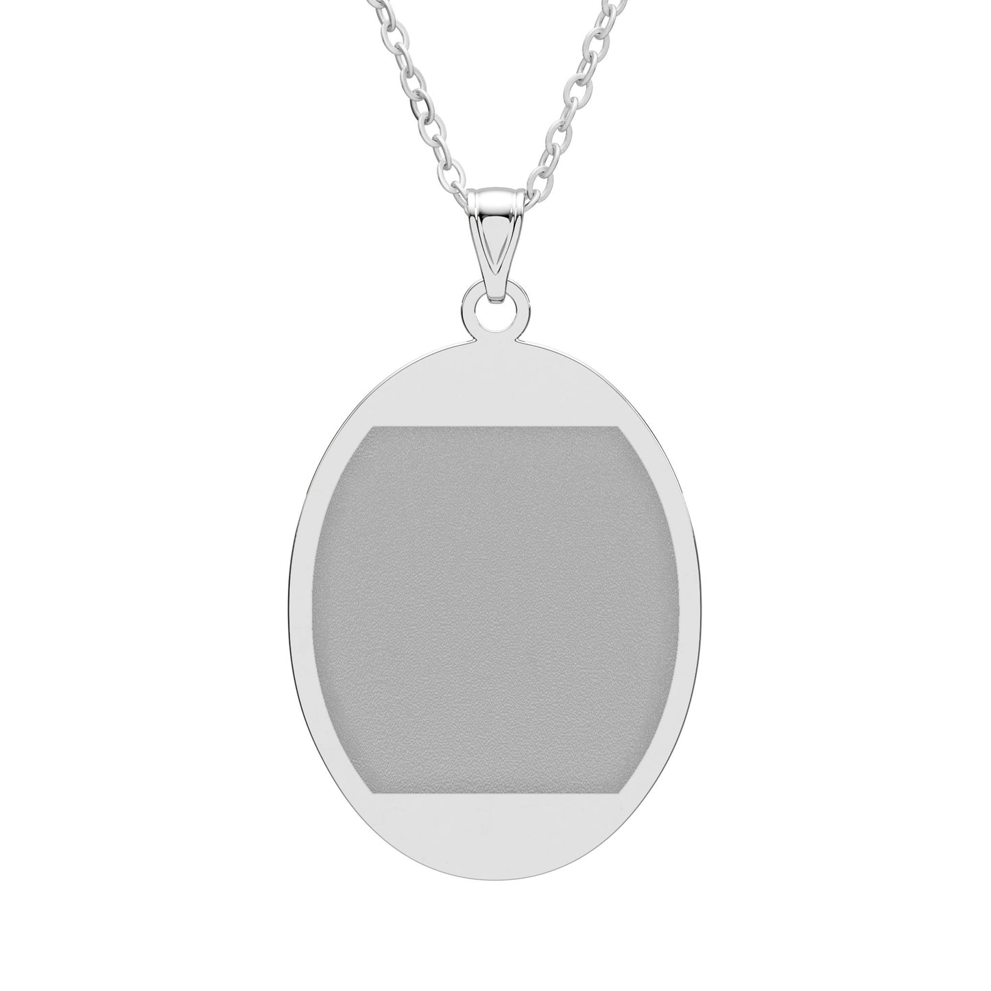 Photo Pendant Necklace, Oval