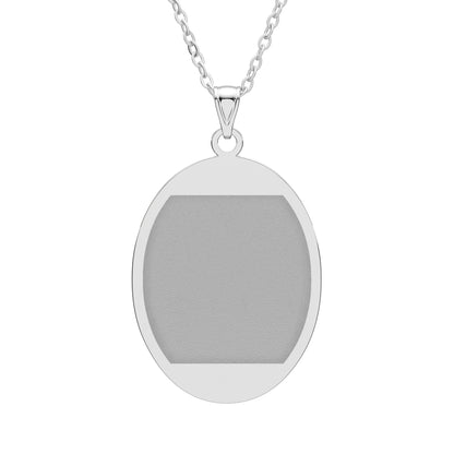 Photo Pendant Necklace, Oval