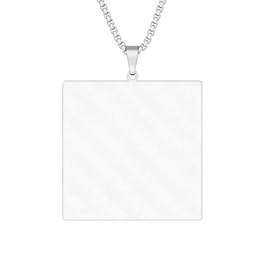 Custom Cut Photo Pendant