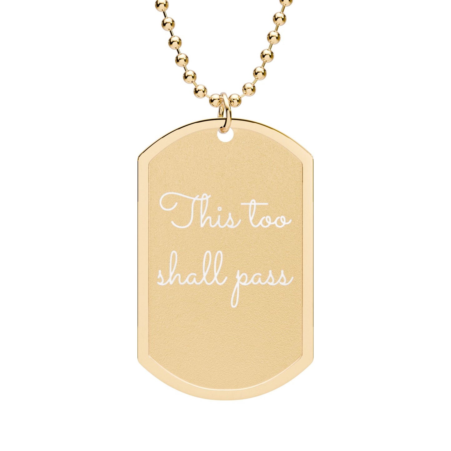 This Too Shall Pass Necklace