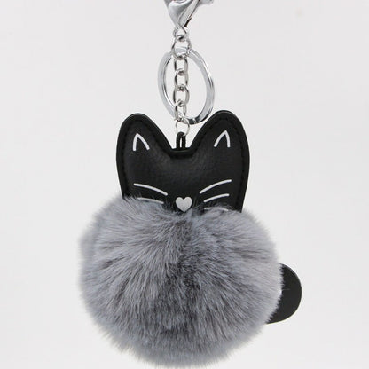 Cat bag charm detail