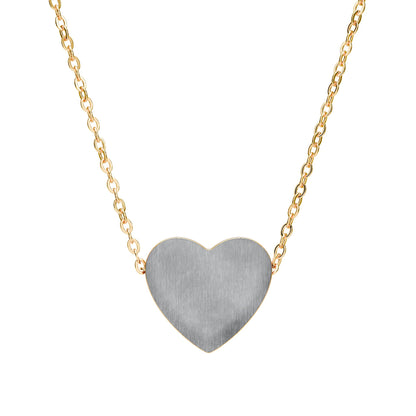 Engraved Heart Necklace
