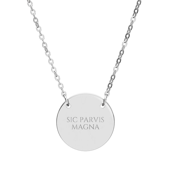 Sic Parvis Magna Necklace