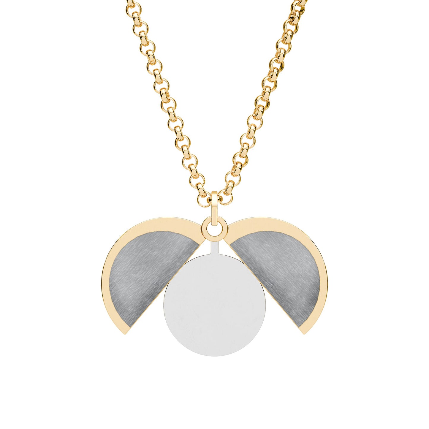 Hidden Message Circle Necklace