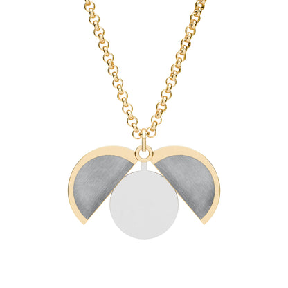 Hidden Message Circle Necklace