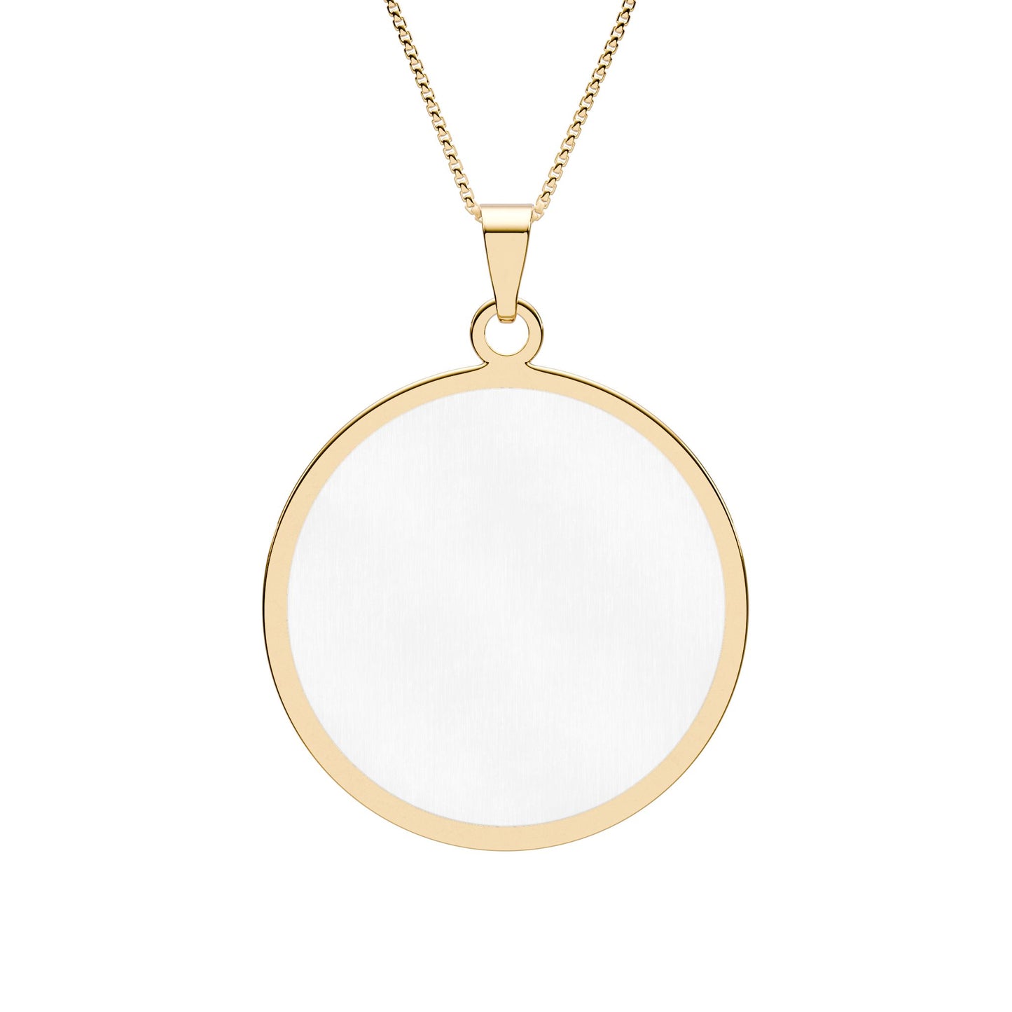 Photo Pendant Necklace, Round