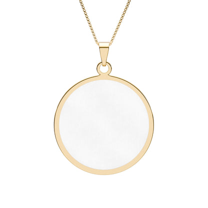 Photo Pendant Necklace, Round