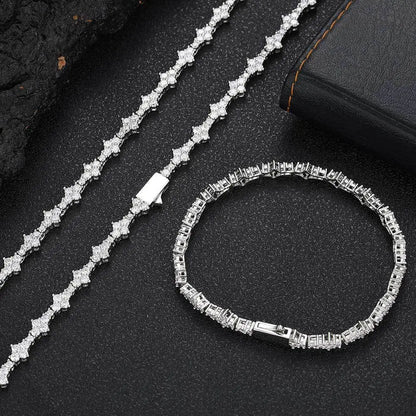 Cubic Zirconia Tennis Bracelet