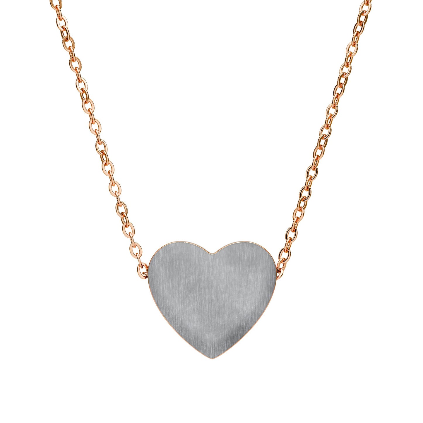 Engraved Heart Necklace