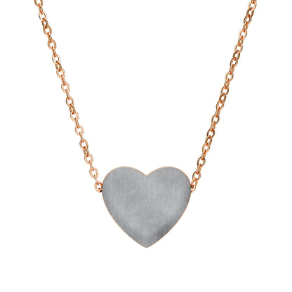 Engraved Heart Necklace