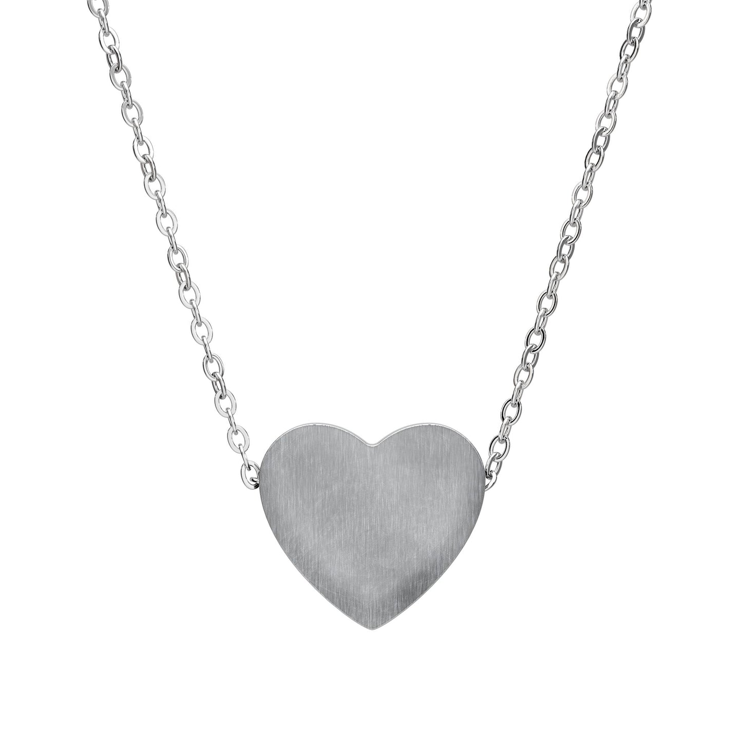 Engraved Heart Necklace