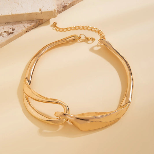 Thick Chain Choker Necklace
