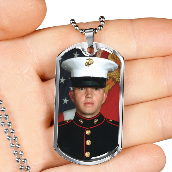 Pronoun Dog Tag Necklace