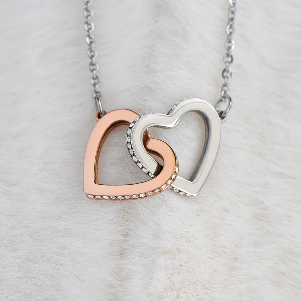 Always Proud, Always Loved Necklace in polished silver and 18k gold finish on white background, personalized jewelry by HussainTra