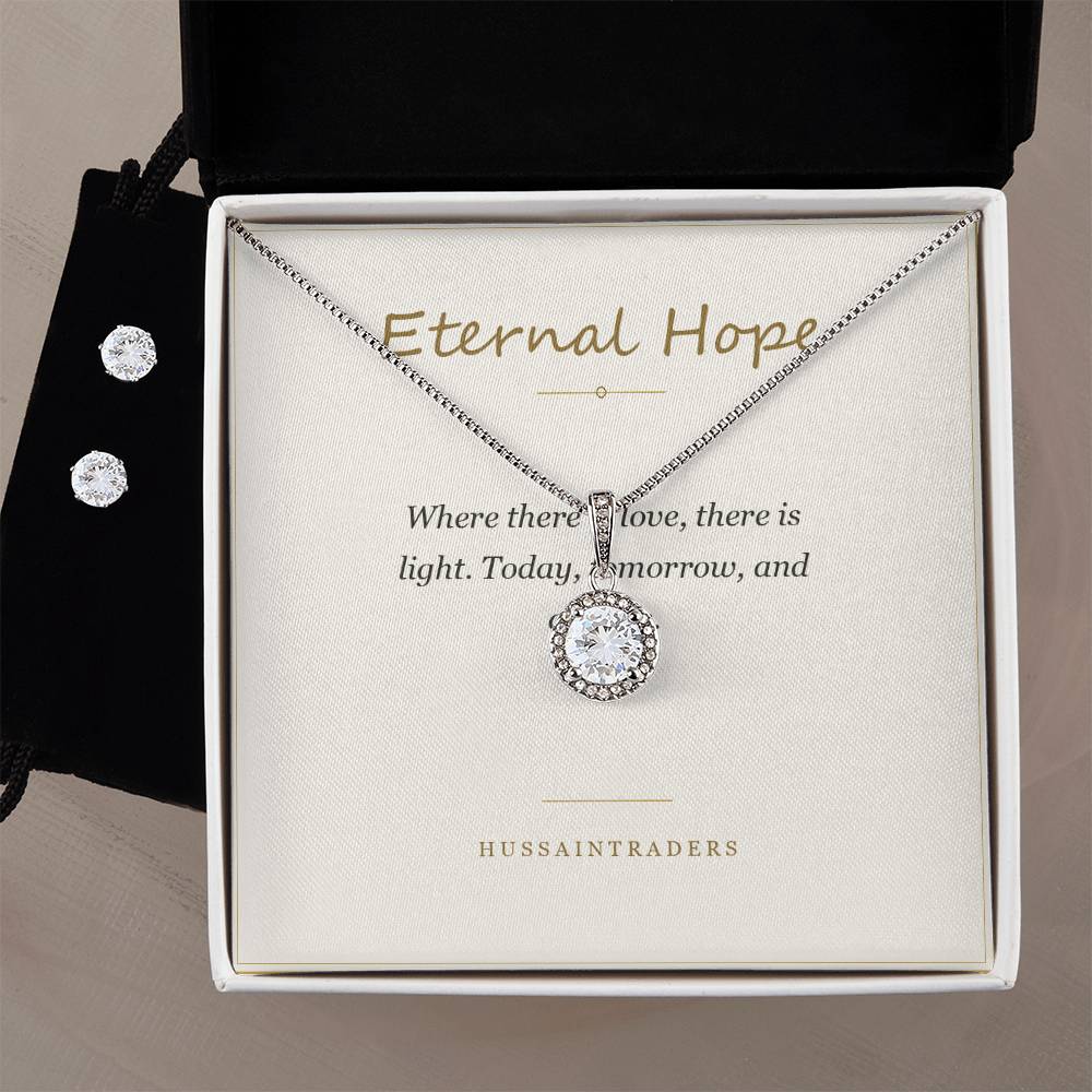 Eternal Hope Necklace & Earring Set