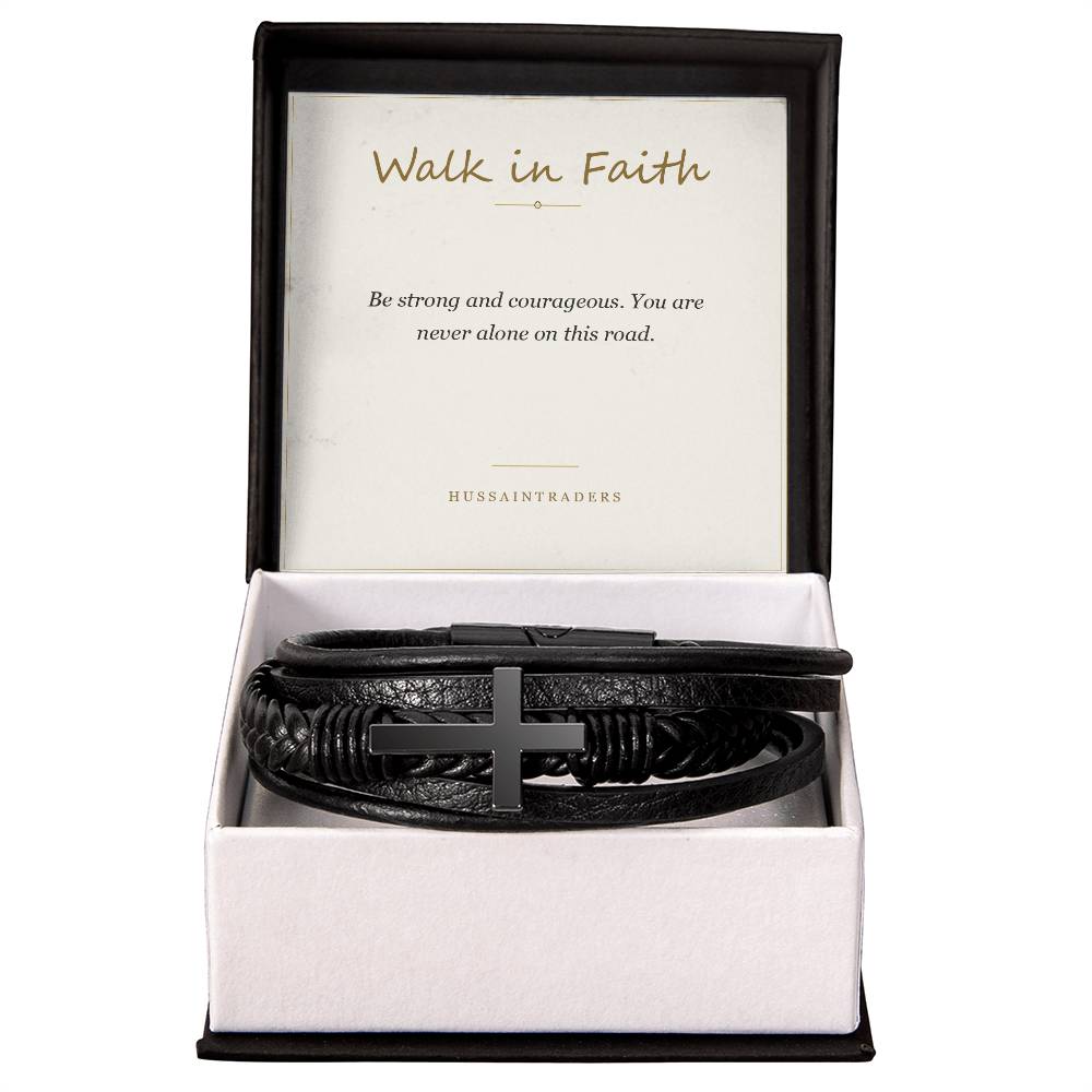 Men's Cross Bracelet