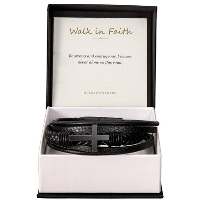 Men's Cross Bracelet