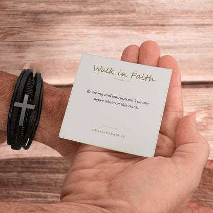 Men's Cross Bracelet