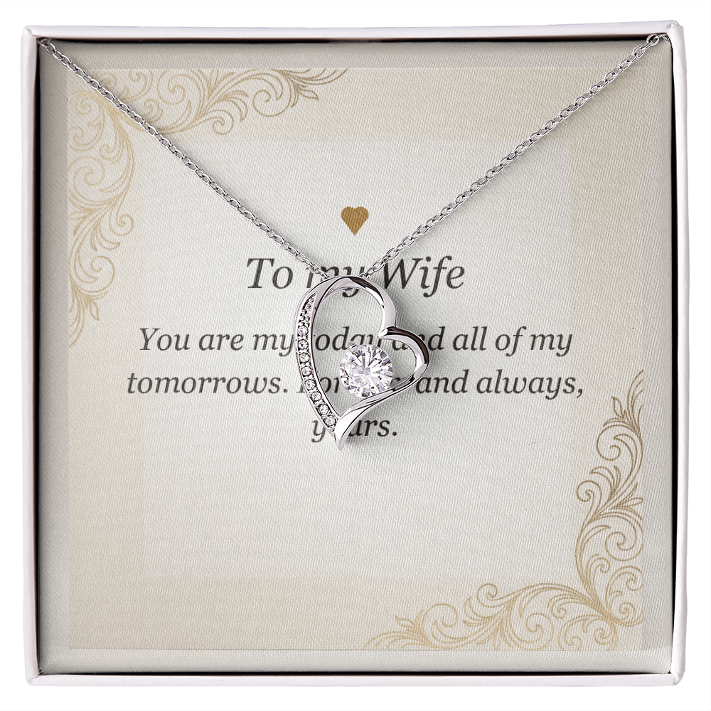 Forever Love Necklace – To My Wife
