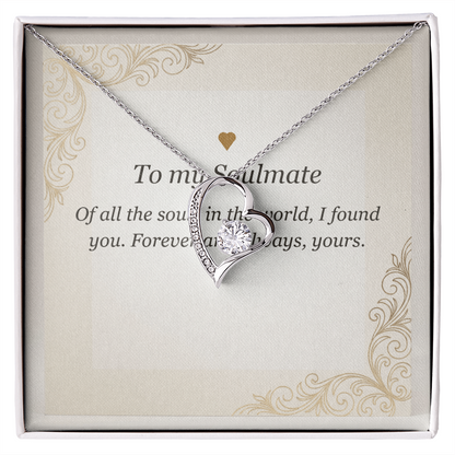 Forever Love Necklace - Gift for Soulmate