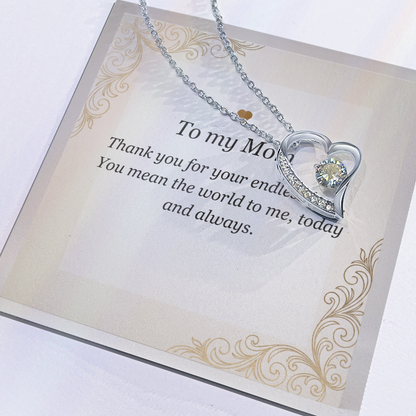 Forever Love Necklace - Gift for Mom