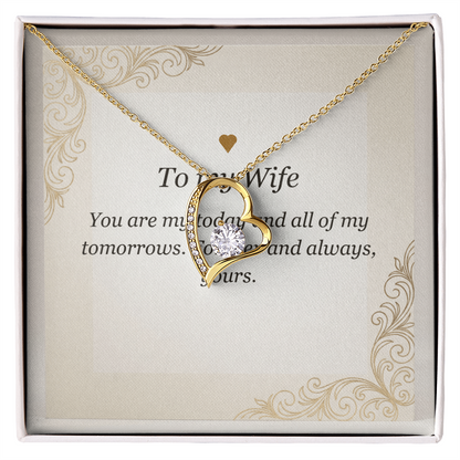 Forever Love Necklace – To My Wife