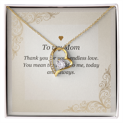 Forever Love Necklace - Gift for Mom