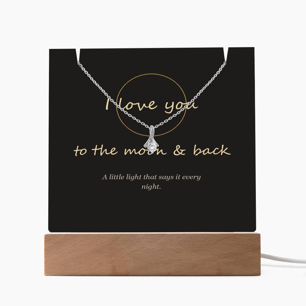 To the Moon & Back Keepsake Light & Necklace