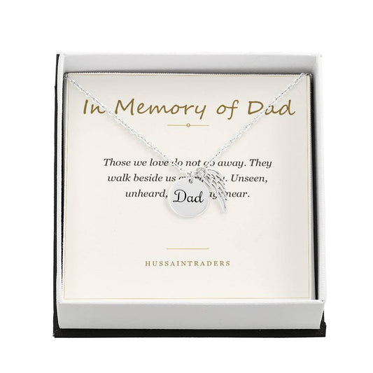 Memorial Necklace for Dad