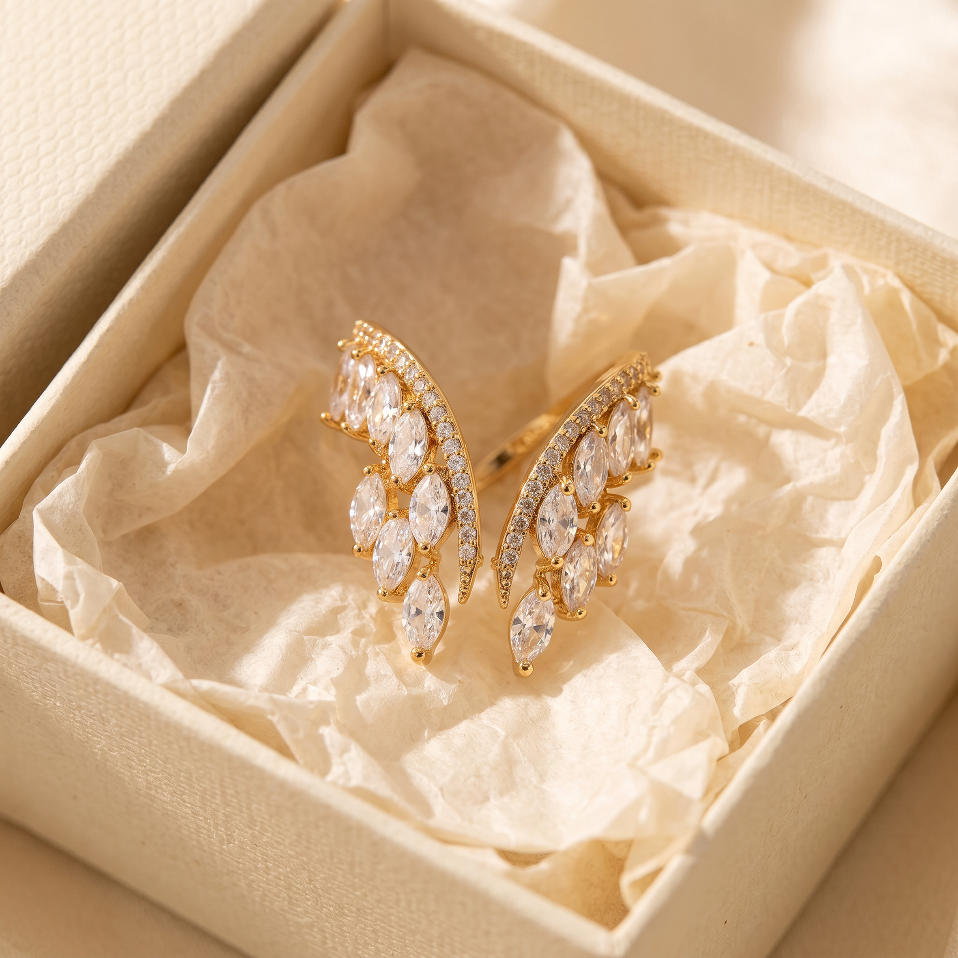 Sparkle Statement Ring — gift box