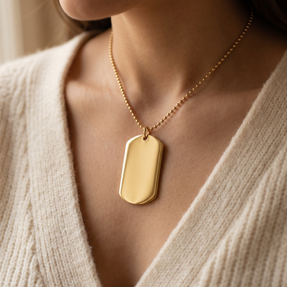 She Believed She Could Necklace — worn