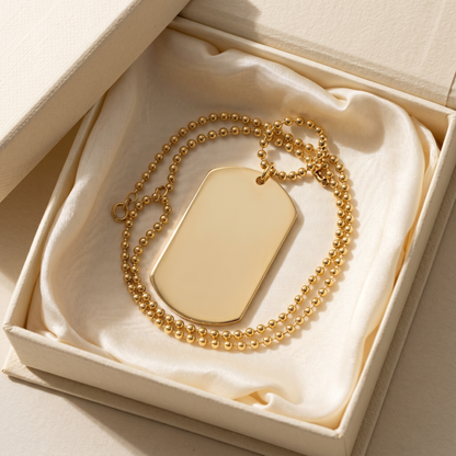 Not All Who Wander Necklace — gift box
